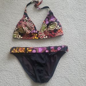 Victoria's Secret bikini push up wireless paisley